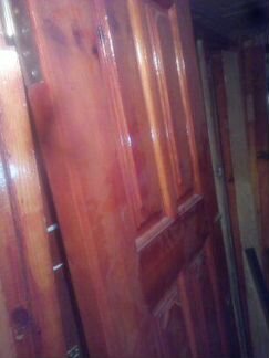 Продам двери-комплект деревянные межкомнатные б\у