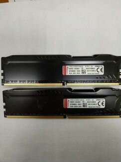 DDR4 kinston fury hyperx 2*4 Гб