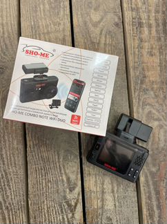 Sho-Me Combo Note WiFi на 2 камеры (задний вид)