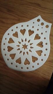 Трафарет для украшения тортов