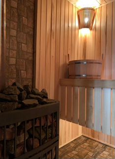 Русская баня на дровах