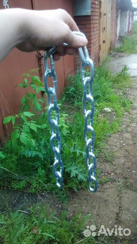 Цепь от кражи акб ваз
