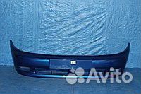 Бампер Шевролет Ланос в цвет 520Q синий