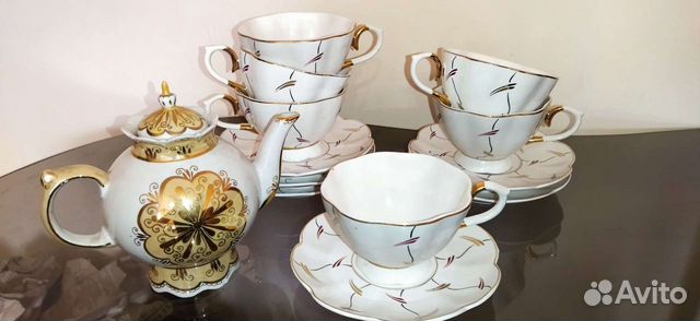 Сервиз чайный фарфор