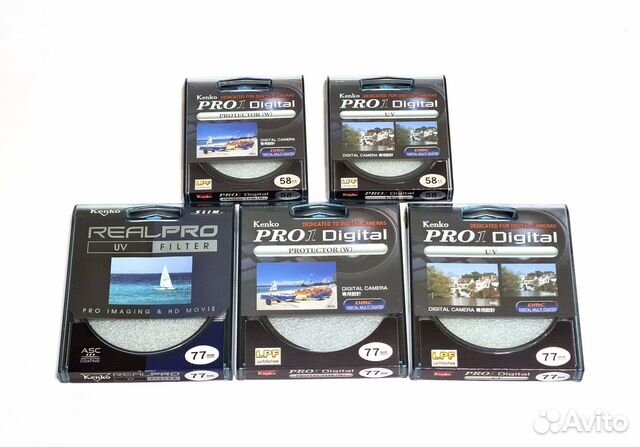 Защитные/ультрафиолетовые (UV) фильтры Kenko