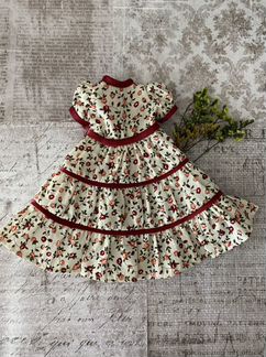 Платье на куклу Паола Рейна