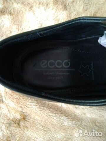 Фирменные туфли ecco