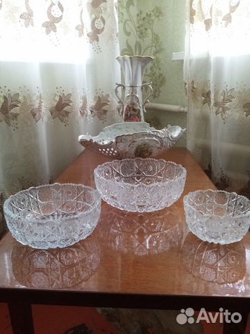 Хрустальная посуда СССР