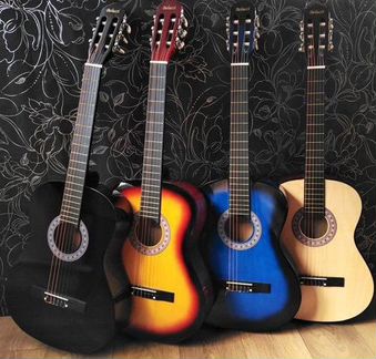 Гитары классические, акустические, электро новые