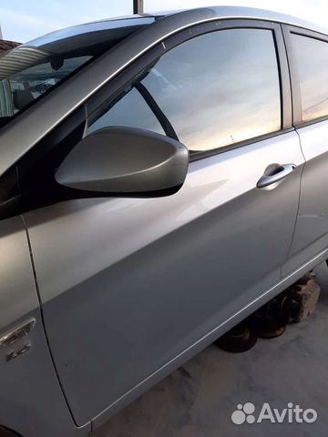 Хендай Солярис 1 2011 дверь передняя левая