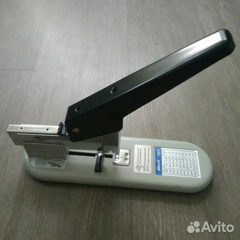 Степлер мощный KW-Trio 50LB до 210 листов, чёрный