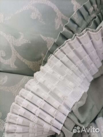 Комплект шторы с ламбрекеном бу