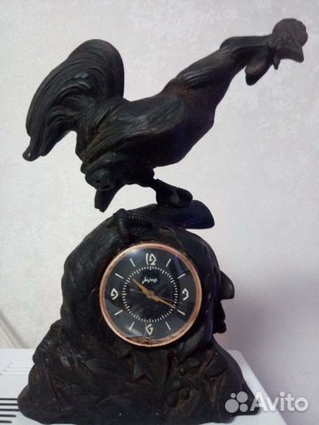 Часы настольные каминные Каслинское литье 