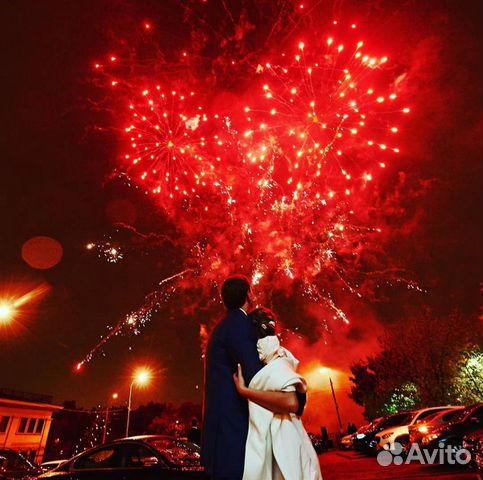 Салют фейерверк пиротехнические шоу