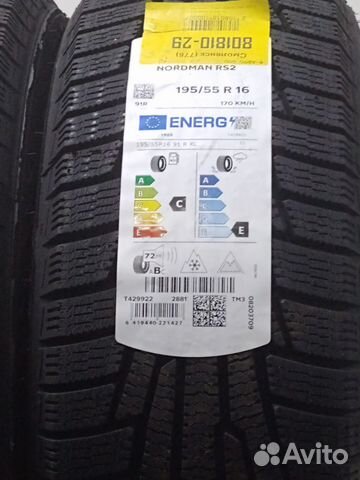 Nokian Tyres Nordman RS2 195/55 R16 91R