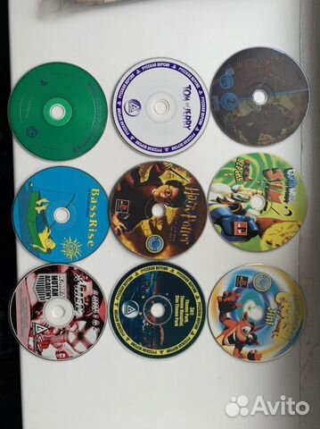 Диски с играми от Sony Playstation one