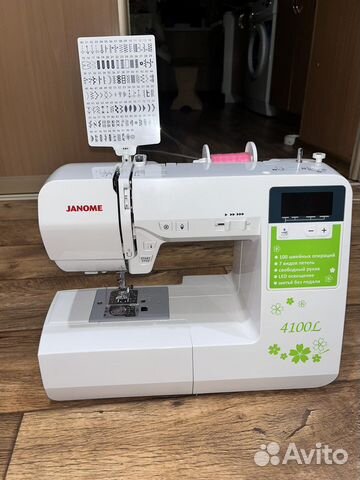 Швейная машина janome 4100l