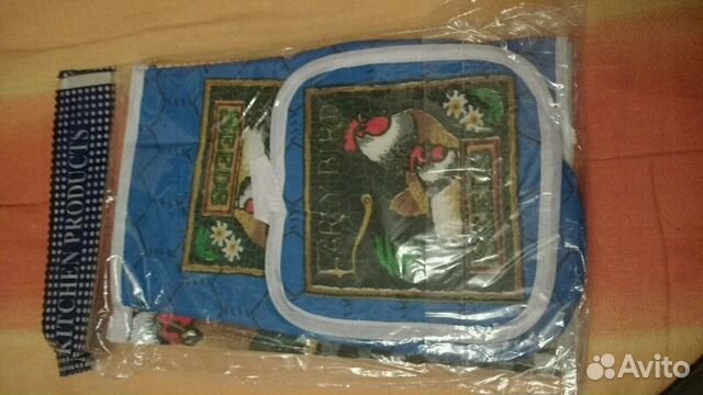 Набор прихватка, рукавица и фартук