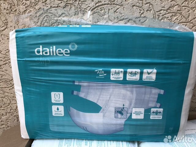 Памперсы для взрослых dailee slip L/3