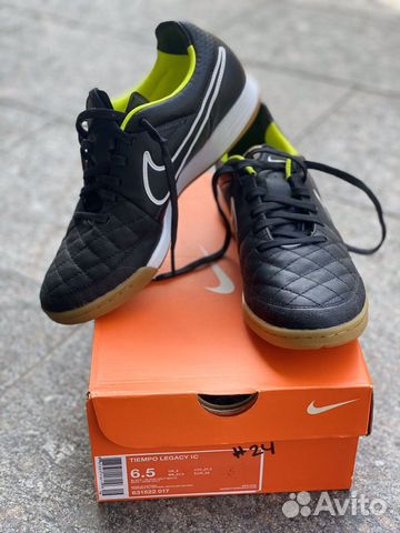Футзалки Nike Tiempo Legacy IC р. 36 натур кожа