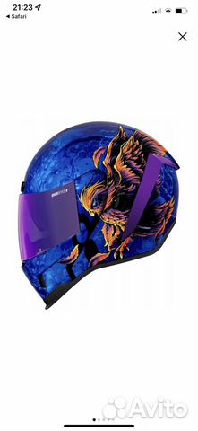 Шлем для мотоцикла женский новый