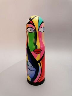 Матрешка футляр для вина под бутылку 0.75