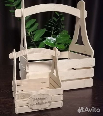 Ящик корзина для подарка