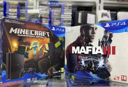 Sony Playstation 4 + игры (магазин Медиасалон)