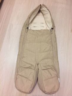 Stokke footmuff beige melange
