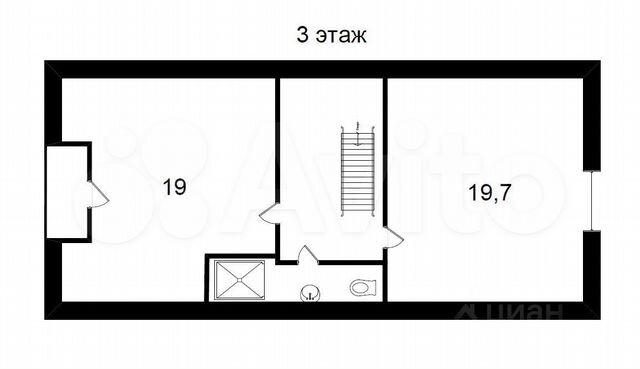 Таунхаус 125 м² на участке 1 сот.