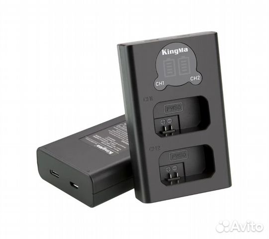 Двойное зарядное устройство для Sony NP-FW50