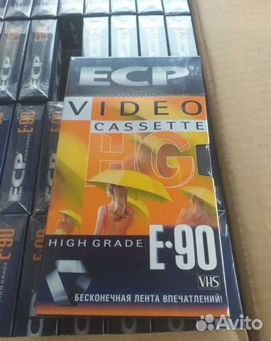 Видеокассеты vhs новые