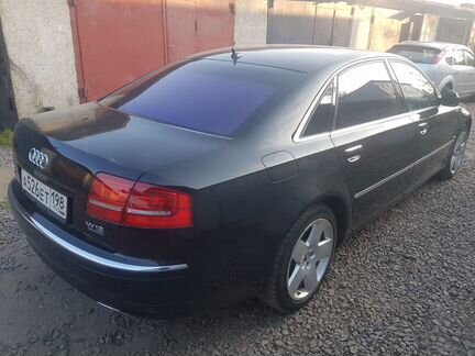 Разбор Audi A8 D3 2009 6.0 w12 450лс на запчасти