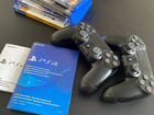 PlayStation 4 Slim 1TB + 2 геймпада + 4 игры объявление продам