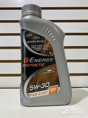 Масло моторное 5W30 G-energy Far East 1л синтетика