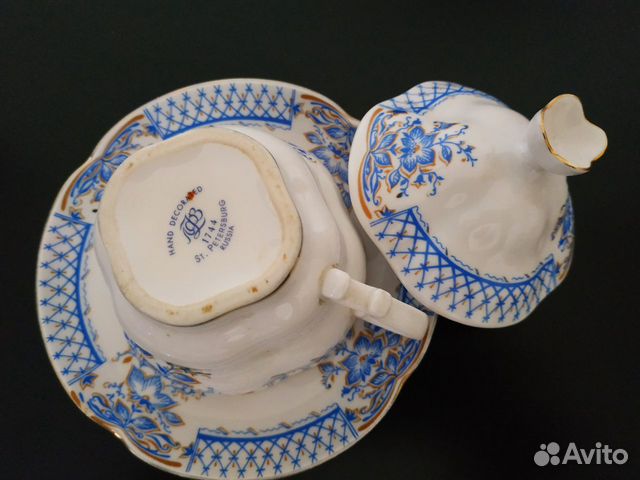 Чашка с блюдцем лфз