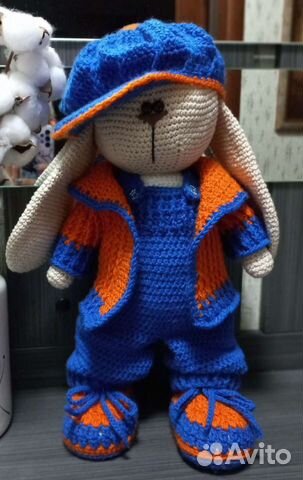 Зайка тильда ручной работы