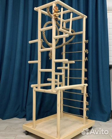 Игровой комплекс для крупного попугая