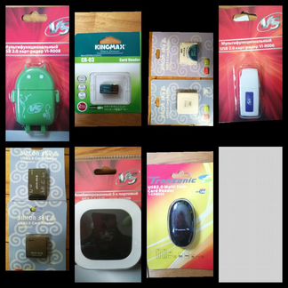 Кард ридеры для sd, micro SD, ms pro duo и других