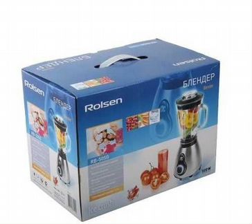 Стационарный Блендер Rolsen RB-505 стекло/нержавей
