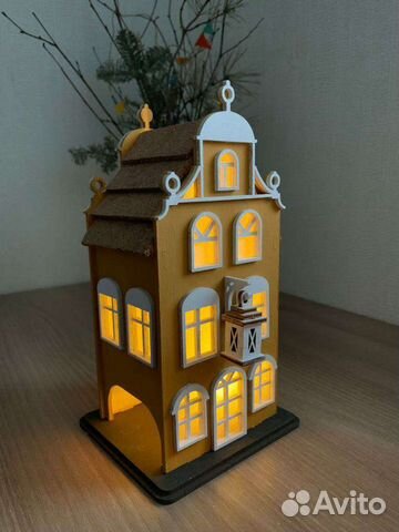 Чайный домик светильник голландский