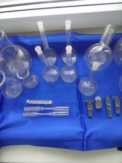 Колбы стеклянные химические СССР