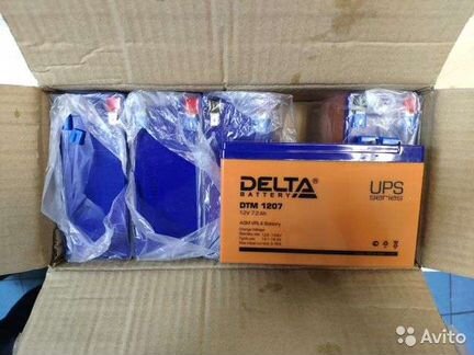 Аккумулятор для ибп Delta DTM1207 DTM1209 DTM1212