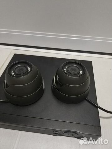 Комплект видеонаблюдения 2 камеры 2Мп Full HD