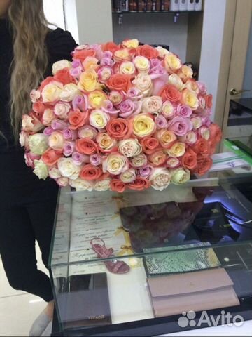 Роза микс.букет из роз.Доставка