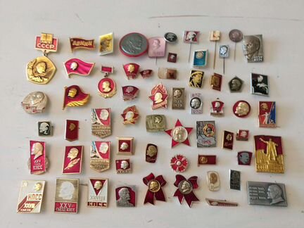 Значок Ленин