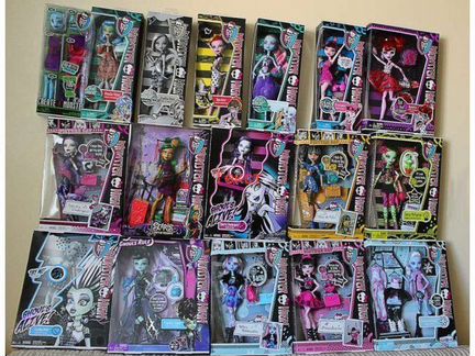 Куклы Монстер Хай и Эвер Афтер Хай новые