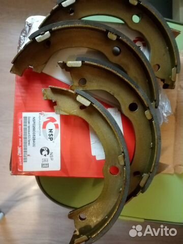 Колодки ручника Sorento, Santa Fe