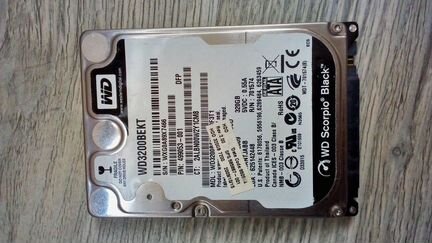 HDD WD5000aajs - WD3200bekt