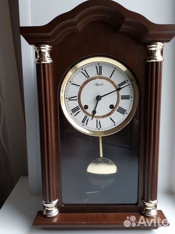 Часы с маятником и боем Hermle Германия